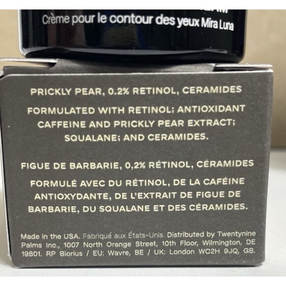 TwentyNine Palms Mira Luna Eye Cream .42 oz & Mesa Exfoliating Solution 3.4fl Oz - Picture 7 of 11